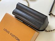 Louis Vuitton Epi Leather Twist MM Black M50282 Size 23 x 17 x 9.5 cm  - 5