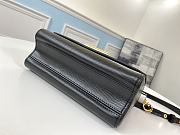 Louis Vuitton Twist Handbag Black/White M50280 Size 23 x 18 x 8 cm  - 3