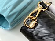 Louis Vuitton Twist Handbag Black/White M50280 Size 23 x 18 x 8 cm  - 6
