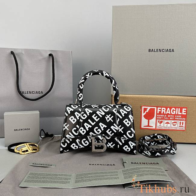 Balenciaga Hourglass Bag Medium 92940 Size 19 x 8 x 21 cm  - 1