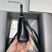 Balenciaga Hourglass Mini Plain Black With Gold Buckle Size 11.5 x 14 x 4.5 cm - 6