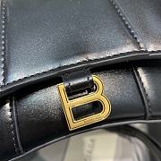 Balenciaga Hourglass Mini Plain Black With Gold Buckle Size 11.5 x 14 x 4.5 cm - 2