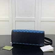 Gucci GG Small Tote Bag Blue 659983 Size 31 x 26.5 x 14 cm - 6