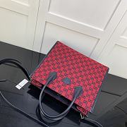 Gucci GG Small Tote Bag Red 659983 Size 31 x 26.5 x 14 cm - 6