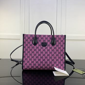 Gucci GG Small Tote Bag Pink 659983 Size 31 x 26.5 x 14 cm