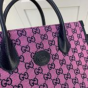 Gucci GG Small Tote Bag Pink 659983 Size 31 x 26.5 x 14 cm - 3