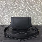 Valentino V Logo Retro Saddle Bag Black 2009 Size 26.5 x 9 x 16 cm - 5