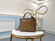 Louis Vuitton LV Vanity PM Monogram Yellow Flower Spring M45165 Size 19 x 13 x 11 cm - 5