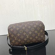 Louis Vuitton Speedy Bandouliere 25 Black Leather M41113 Size 25 x 19 x 15 cm - 3