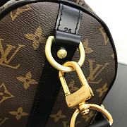 Louis Vuitton Speedy Bandouliere 25 Black Leather M41113 Size 25 x 19 x 15 cm - 5