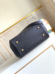 LV Montaigne MM Monogram Medium Black M40148 Size 33 × 23 × 15 cm - 5