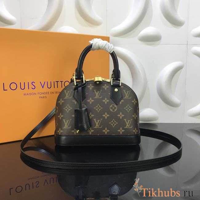 LV Alma BB Monogram Canvas M53152 Size 23.5 x 17.5 x 11.5 cm - 1