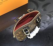 LV Alma BB Monogram Canvas M53152 Size 23.5 x 17.5 x 11.5 cm - 4