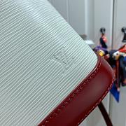 LV Alma BB Handbag White Fight Red M40301 Size 23.5 x 17.5 x 11.5 cm - 5