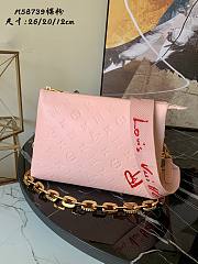 Louis Vuitton Fall In Love Coussin PM Light Pink M58739 Size 26 x 20 x 12 cm - 1