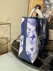 LV New Tote GM Monogram Other in Blue M45755 Size 38.5 x 29 x 11 cm - 4