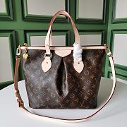 LV Palermo PM Monogram Canvas M40145 Size 37 x 27 x 17cm - 5