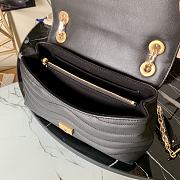 LV New Wave Chain Bag H24 in Black M58552 Size 24 x 14 x 9 cm - 4