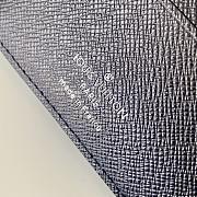 Louis Vuitton Multiple Check Wallet Blue N60434 Size 11.5 x 9 x 1.5 cm - 3