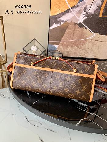 Louis Vuitton Shoulder Bag Popincourt Long M40008 Size 30 x 14 x 12 cm