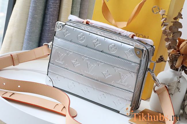 LV Handle Trunk Silver M45785 Size 21.5 x 15.0 x 7.0 cm - 1