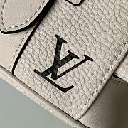 LV Christopher XS Taurillon Leather in White M58495 Size 14 x 19.5 x 5 cm - 3