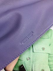 Bottega Veneta Twist Rice Bag Purple 652001 Size 21 x 20.5 x 11 cm - 3