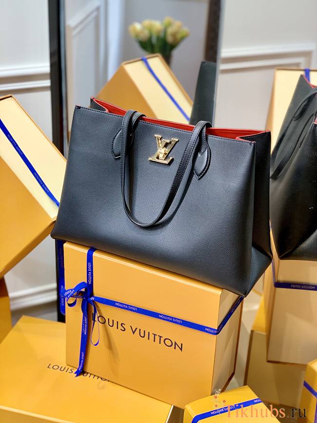 Louis Vuitton Lockme Shopper Black M57345 Size 42 x 28 x 15 cm - 1