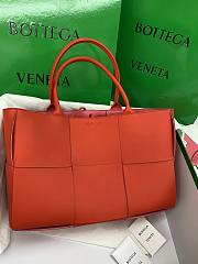 Bottega Veneta Arco Tote Orange 609175 Size 38 x 14 x 24.5 cm - 3