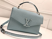 Louis Vuitton Grenelle Pochette Bag Epi Blue M55981 Size 23.5 x 16 x 8 cm - 2