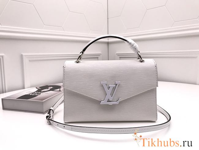 Louis Vuitton Grenelle Pochette Bag Epi White M55978 Size 23.5 x 16 x 8 cm - 1