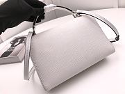 Louis Vuitton Grenelle Pochette Bag Epi White M55978 Size 23.5 x 16 x 8 cm - 3