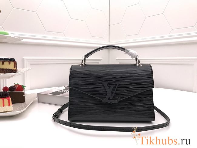 Louis Vuitton Grenelle Pochette Bag Epi Black M55977 Size 23.5 x 16 x 8 cm - 1
