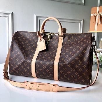 LV Keepall 45 Travel Bag Flower Material M41418 Size 45 x 27 x 20cm