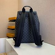 LV Damier Graphite Utility Backpack N40279 Size 33 x 41 x 16 cm - 5