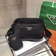 PRADA Shoulder Bag Black 2VH048 Size 23 x 16 x 7 cm - 1