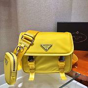 PRADA Crossbody Bag Yellow a2VD034 Size 22 x 16 x 8.5 cm - 1