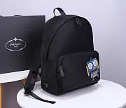 PRADA Backpack Black 2VZ065 Size 30 x 40 x 20 cm - 4