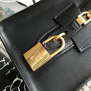 PRADA Handle Bag Black/Green 1BA046 Size 30 × 23 × 15 cm - 2