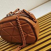 PRADA Shoulder Bag Brown 1BH141 Size 13.5 x 21 x 8 cm  - 6