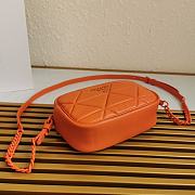 PRADA Shoulder Bag Orange 1BH141 Size 13.5 x 21 x 8 cm  - 6