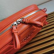 PRADA Shoulder Bag Orange 1BH141 Size 13.5 x 21 x 8 cm  - 3