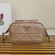 PRADA Shoulder Bag Beige 1BH141 Size 13.5 x 21 x 8 cm  - 1