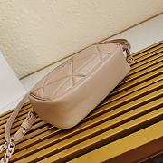 PRADA Shoulder Bag Beige 1BH141 Size 13.5 x 21 x 8 cm  - 4