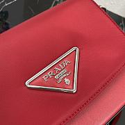 PRADA Messenger Bag Red 1BD263 Size 21 x 16 x 6.5 cm - 6