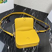PRADA Messenger Bag Yellow 1BD263 Size 21 x 16 x 6.5 cm - 4