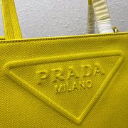 PRADA Tote Bag Yellow 1BG382 Size 26 x 23.5 x 9 cm - 2