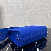 PRADA Tote Bag Blue 1BG382 Size 26 x 23.5 x 9 cm - 4