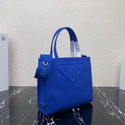 PRADA Tote Bag Blue 1BG382 Size 26 x 23.5 x 9 cm - 2