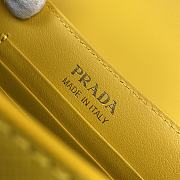 PRADA Crossbody Bag Yellow 1BD275 Size 22 x 14 x 6.5 cm - 5